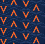 University of Virginia Print Women's Back Pleat Golf Skirt - UVA1BB