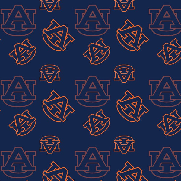 Auburn Tigers AU Print Women's Long Sleeve Sun Shirt LS01-AU_3B