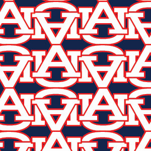 Auburn University Print Men's Polo Shirt - MP01-AUBAU_6C