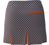 Auburn Tigers AU Print Back Pleat Golf Skirt BSKG05-AU_2BO