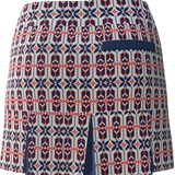 AB SPORT Women's Mosaic Print Back Pleat Golf Skirt BSKG05-MOS1K