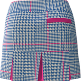 AB SPORT Women's Glen Plaid Print Back Pleat Golf Skirt BSKG05-GPLDCFHP
