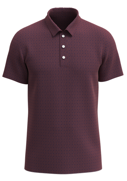 Auburn University Print Men's Polo Shirt - MP01-AUBAU_4D