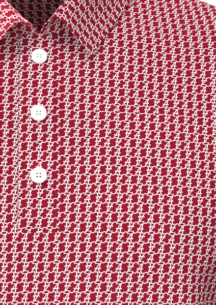 The University of Alabama Print Men's Polo Shirt MP01-UABAMA_7B