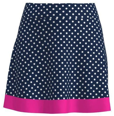 AB Sport Women's Polka Dot Flounce Golf Skort - ABSport