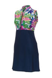 AB SPORT Exotic Floral Navy Women's Golf Dress - ABSport