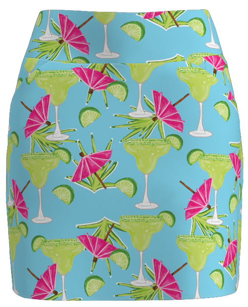 AB Sport Women's Front Pocket Golf Skirt - Margarita Print