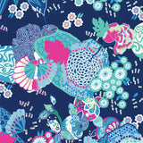 AB SPORT Women's Japanese Garden Print Long Sleeve Sun Shirt LS01-JPGN6