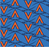 University of Virginia Print Women's Flounce Golf Dress - UVA1CN
