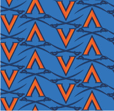 University of Virginia Print Women's Flounce Golf Dress - UVA1CN