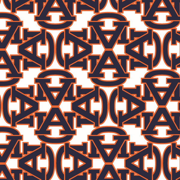 Auburn University Print Back Pleat Golf Skirt BSKG05-AU_11_1C_1A