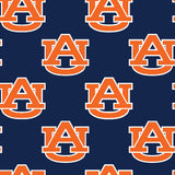 Auburn University Print Men's Polo Shirt - MP01-AUBAU_2D