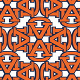 Auburn Tigers AU Print Women's Long Sleeve Sun Shirt LS01-AU_4E