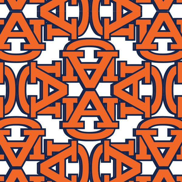 Auburn Tigers AU Print Women's Long Sleeve Sun Shirt LS01-AU_4E