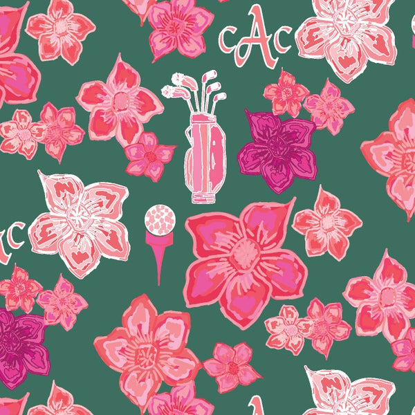 AB SPORT Azalea Print Men's Polo Shirt MP01-AZALEA_2A