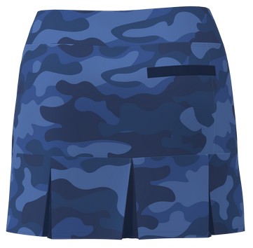 AB Sport Women's Camo Navy Golf Skirt BSKG05-CAMONV90