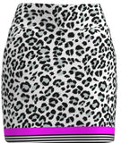 AB Sport Women's Animal Stripe Print Front Pocket Golf Skirt - APS