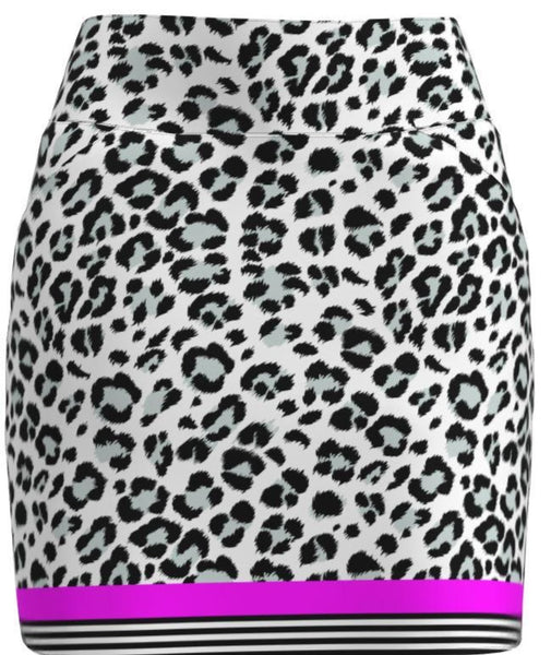 AB Sport Women's Animal Stripe Print Front Pocket Golf Skirt - APS