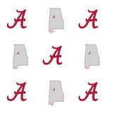 The University of Alabama Print Men's Polo Shirt MP01-UABAMA_5A