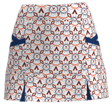 University of Virginia Print Women's Kick Pleat Golf Skirt - UVA3A