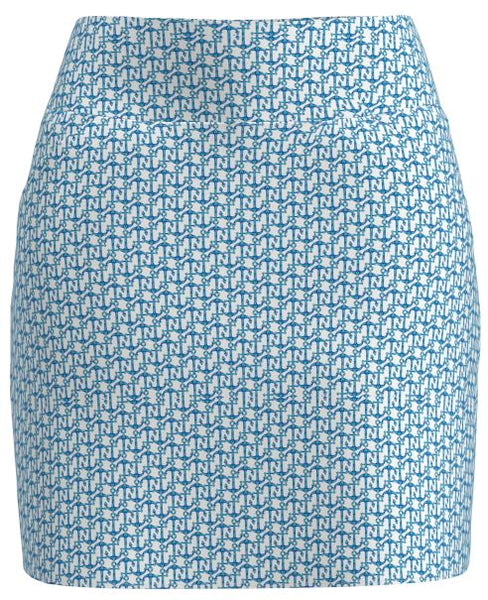 AB SPORT Women's Anchor Print Front Pocket Golf Skirt BSKG01-ANCH1A