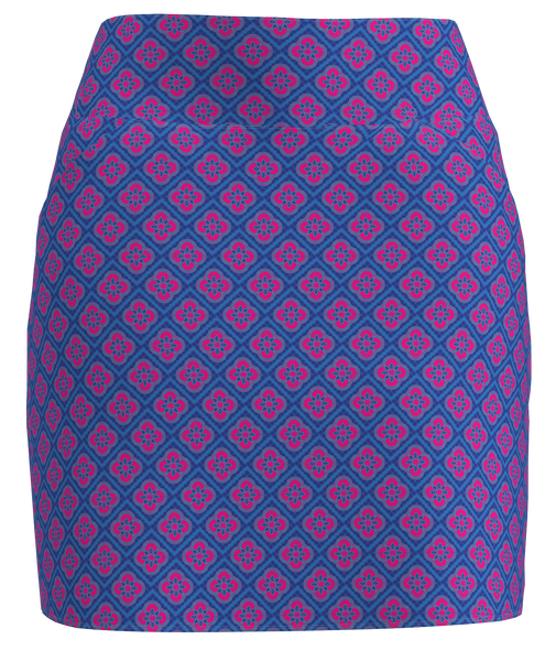 AB SPORT Women's Clover Print Golf Skirt BSKG01-CLOVER1M