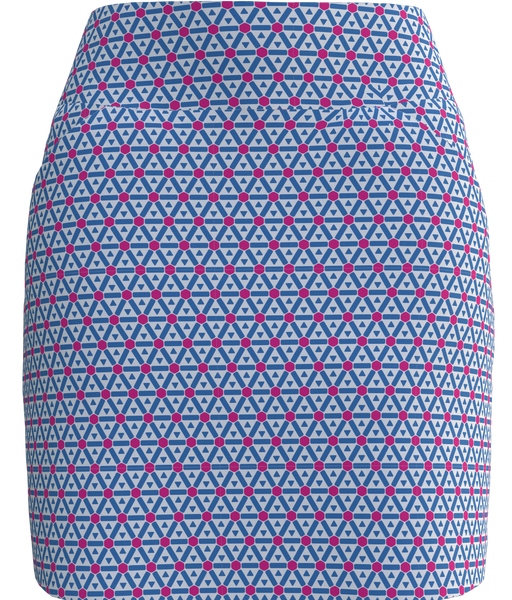 AB SPORT Women's Geo Print Front Pocket Golf Skirt - GEO2CFHP