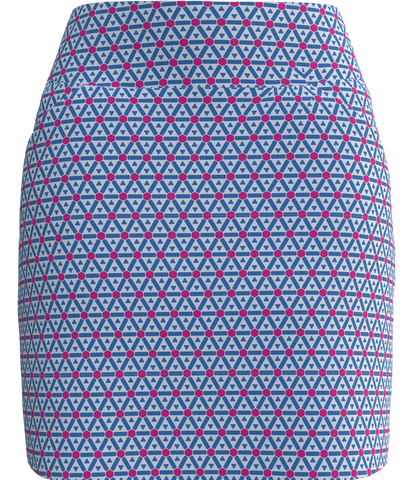 AB SPORT Women's Geo Print Front Pocket Golf Skirt - GEO2CFHP