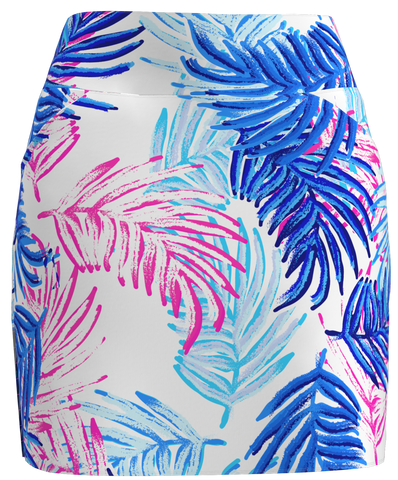 AB SPORT Women's Leaf Print Golf Skirt BSKG01-LFRHP2