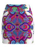 AB SPORT Pink Scarf Print Pull On Women's Golf Skort - ABSport