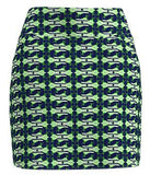 AB SPORT Sport Fishing Boat Print Pull On Women's Golf Skort - ABSport