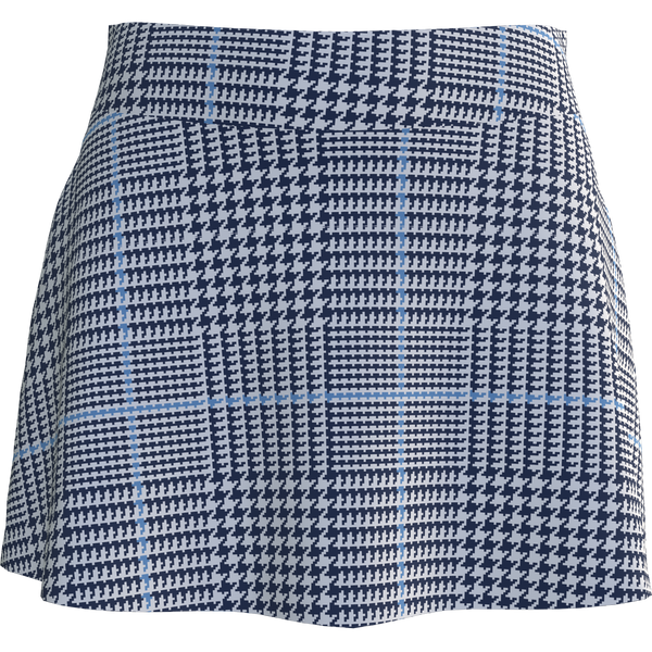 AB Sport Women's Glen Plaid Print Flounce Golf Skirt - GPNB