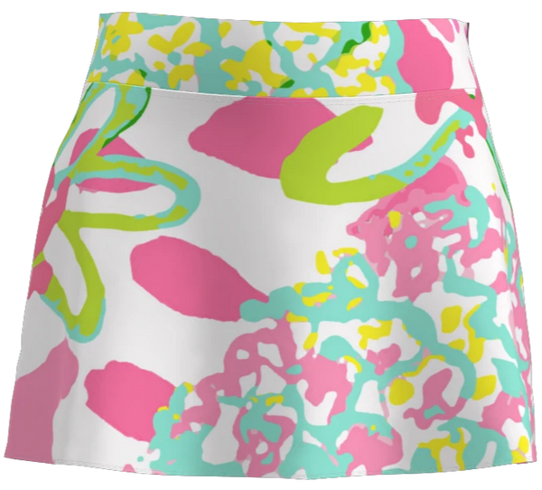 AB Sport Women's Floral Flounce Golf Skort - ABSport