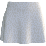 AB SPORT Women's Animal Print Flounce Golf Skirt - LEOPCRM