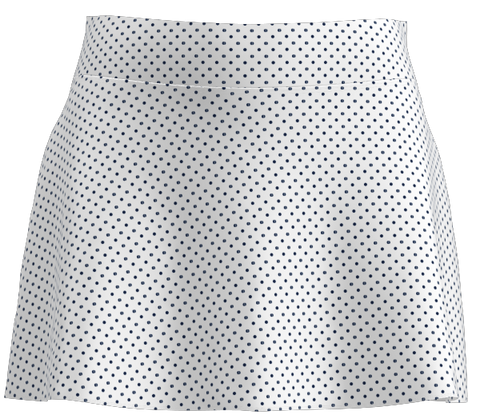 AB SPORT Women's Polka Dot Print Flounce Golf Skirt - WWNPD