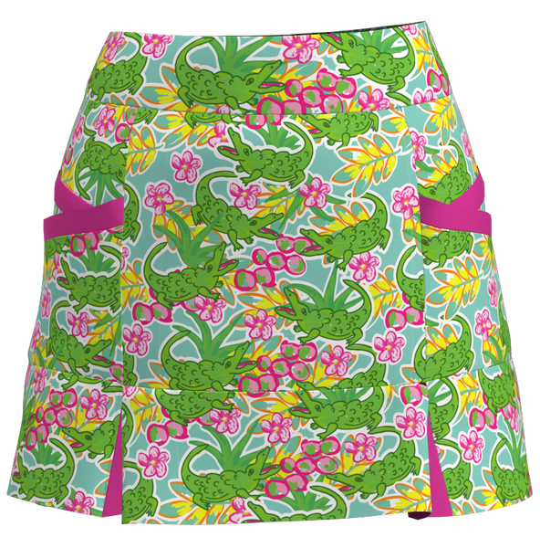 AB Sport Women's Kick Pleat Golf Skort  bskg04-allgl - ABSport
