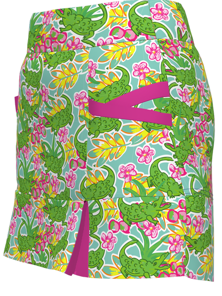 AB Sport Women's Kick Pleat Golf Skort  bskg04-allgl - ABSport