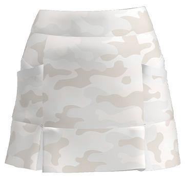 AB Sport Women's Kick Pleat Golf Skort  bskg04-camo - ABSport