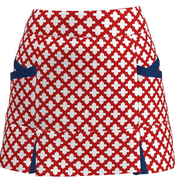 AB SPORT Women's Golf Skort  BSKG04-MOSRWN - ABSport