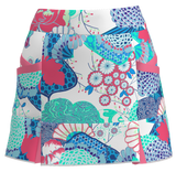 AB SPORT Women's Japanese Garden Print Kick Pleat Golf Skirt - JPGW7P