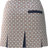 University of Virginia Print Women's Back Pleat Golf Skirt - UVA2AB