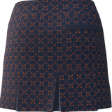 University of Virginia Print Women's Back Pleat Golf Skirt - UVA2BB