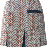 University of Virginia Print Women's Back Pleat Golf Skirt - UVA5AB