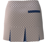 Auburn Tigers AU Print Back Pleat Golf Skirt - BSKG05-AU_2A