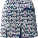 AB SPORT Women's Golf Clubs Print Back Pleat Golf Skirt BSKG05-GC34W