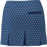 AB SPORT Women's Geo Print Back Pleat Golf Skirt - GEO2FN