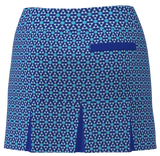 AB SPORT Women's Geo Print Back Pleat Golf Skirt - GEO2L