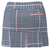 AB SPORT Women's Glen Plaid Print Back Pleat Golf Skirt - GPLPP