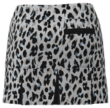AB SPORT Women's Animal Print Back Pleat Golf Skirt - LEOPGB