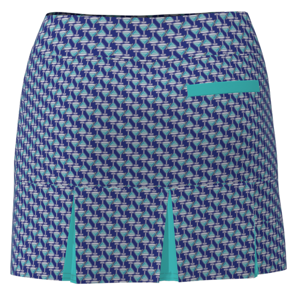 AB SPORT Women's Golf Skort  BSKG05-MART1RLB PRINT:MARTINI - ABSport